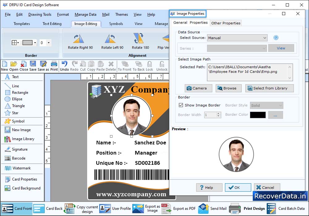  ID Card Designer