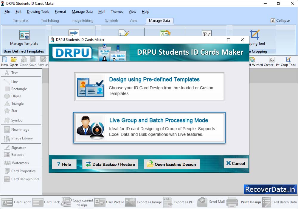 create student ID cards